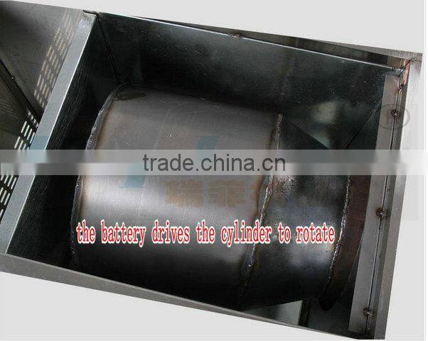 Stainless steel chestnut roasting machine