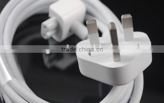 New Version UK Plug Extension Power Cable for Apple Adapter
