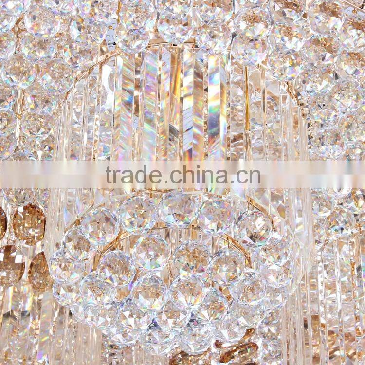 Large Chandelier Suspended LED Ceiling Light Fixtures China with Romote Control