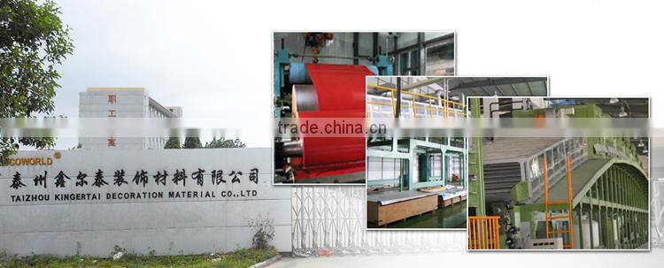 nano coating decorative exterior aluminum composite roof panel ACP sheet acm