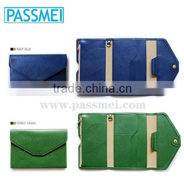 Factory Wholesale PU Travel Organizer Wallet Made in Guangzhou