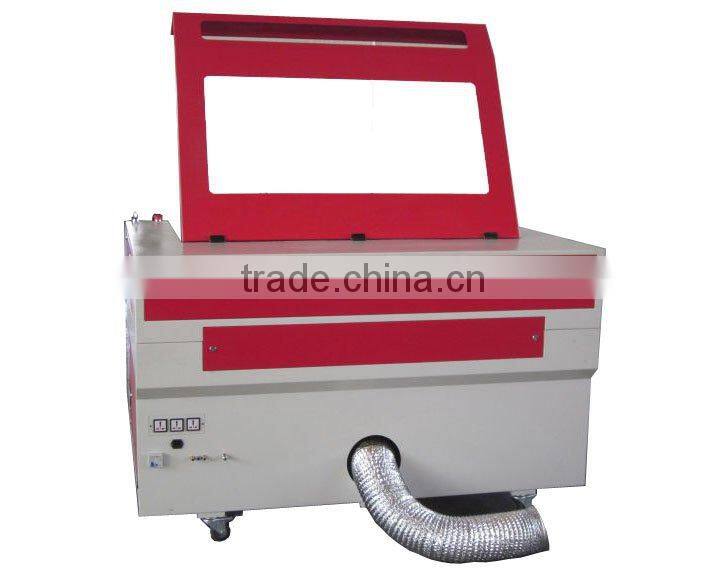 double heads laser cutting table for textile QX-1290