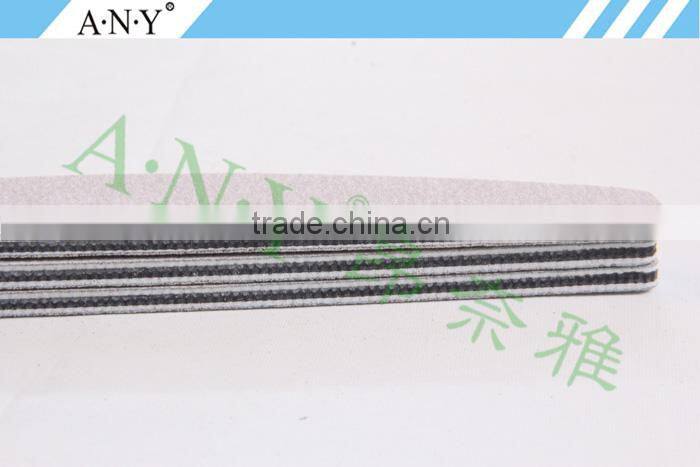 Professional Nail Art Polishing Tools Harbor Bridge Shape Paper Zebra Nails FIles