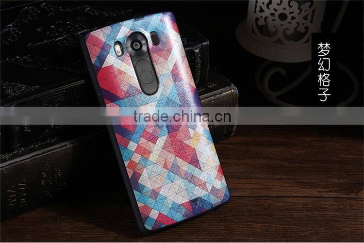 Colored drawing Flower Flag Catoon Soft TPU Silk Skin case for LG G5/LG V10