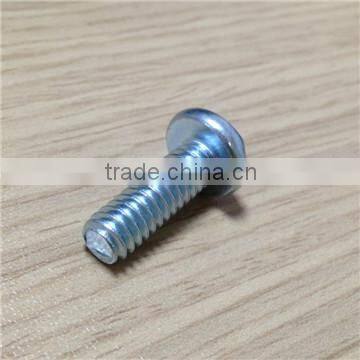 pan head cap screw zinc plated