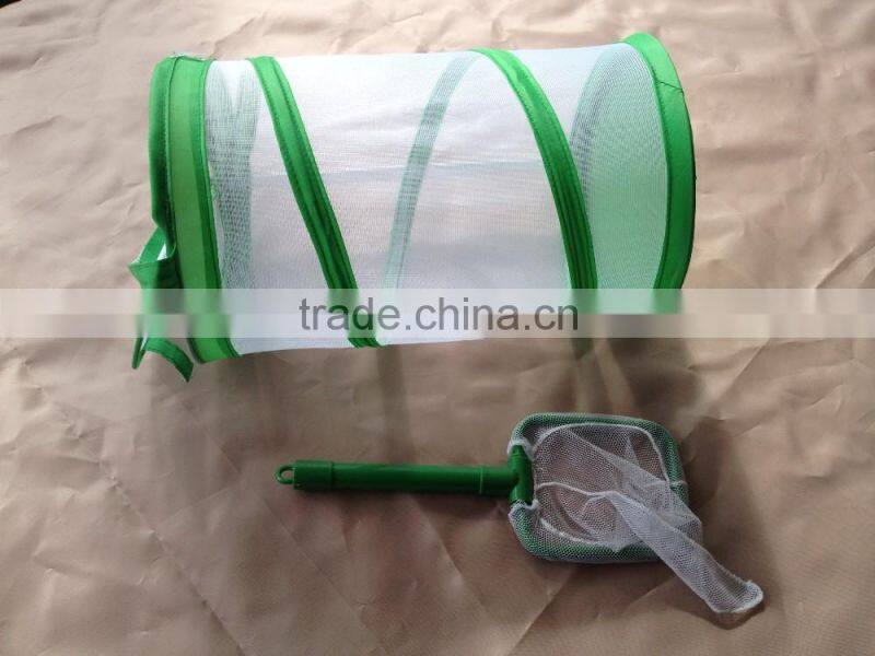 Portable mesh mini bird cage