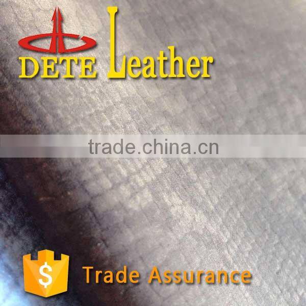 Yanbuck pu leather synthetic leather python for bags