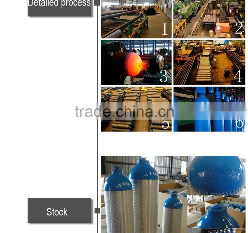 ISO9001&13485 Certification Luxury Oxygen Bottle