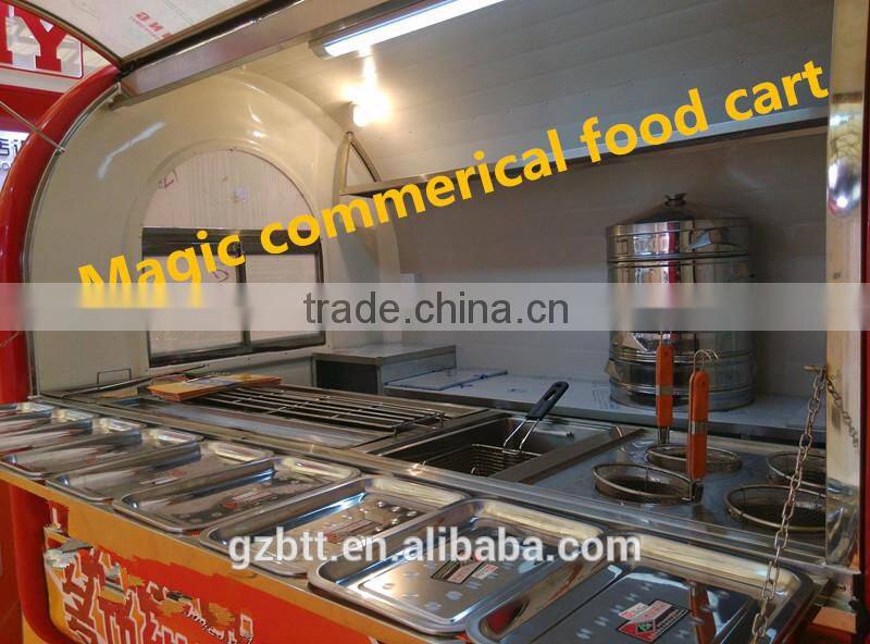 mobile food kitchen truck breakfast food truck in guangzhou