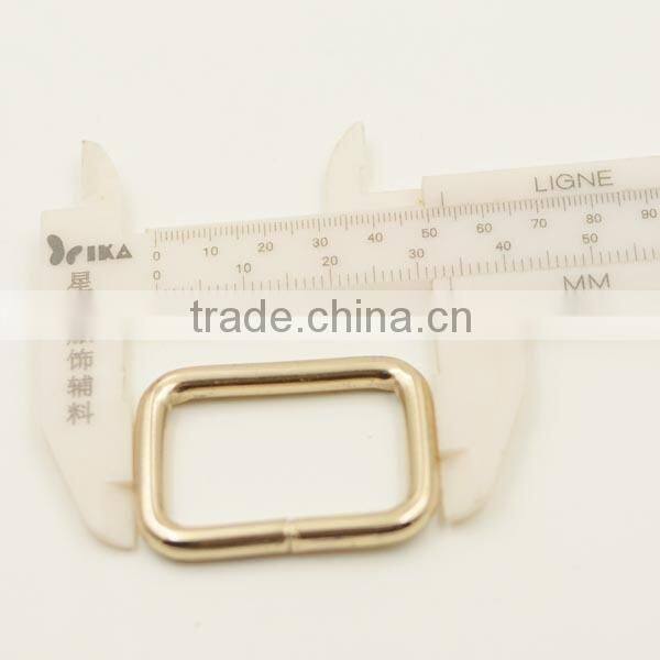 metal bag accessories zamak ring buckle for bag