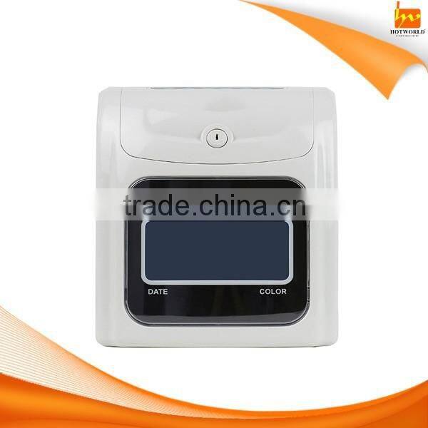 Print auto-turning Punching Card Electronic Attendance Machine