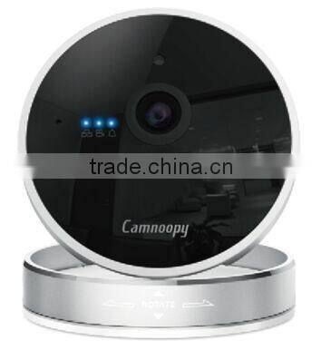 Camnoopy 1080p HD CMOS wireless ip camera support max 128GB TF card two-way audio ip camera