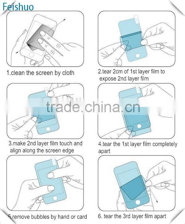 Top grade top sell tablet universal screen protector