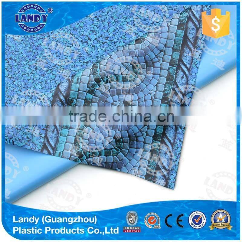 Anti-aging durable in quality PVC liner for different sizes pools