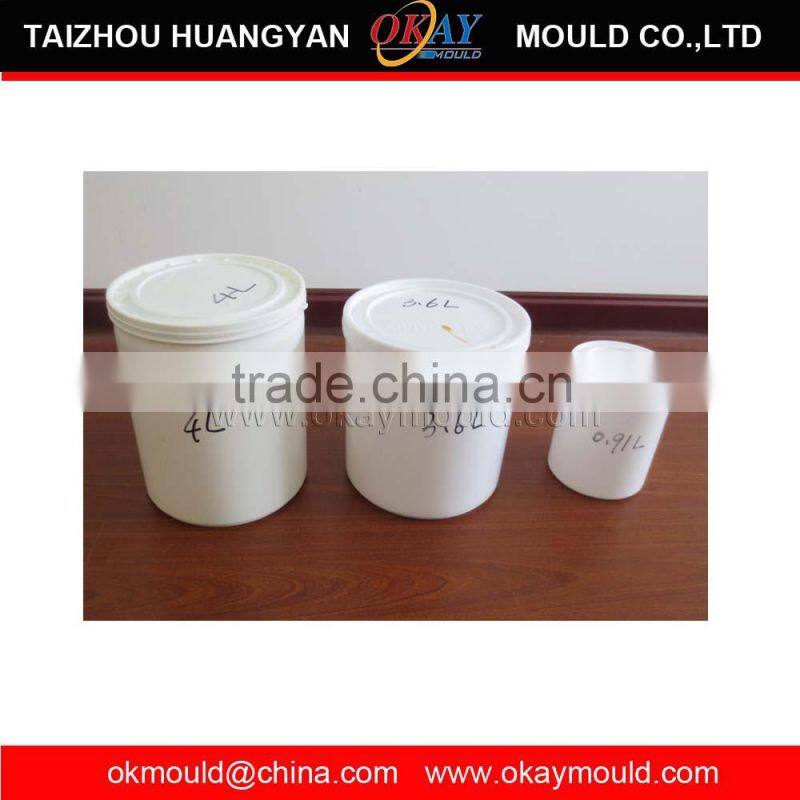 high quality injection plastic paint pail mold