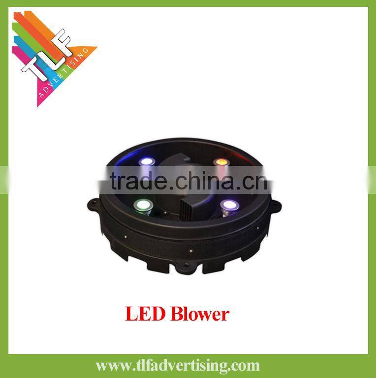 LED light inflatable pillar tube cylinder for Trade Show