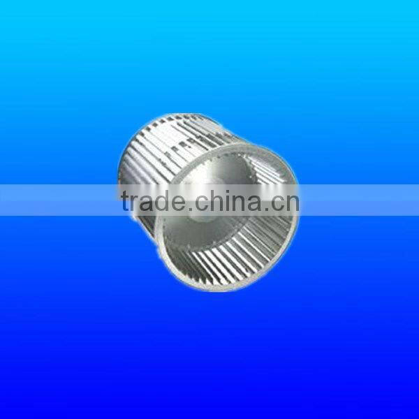 Metal centrifugal blower wheel