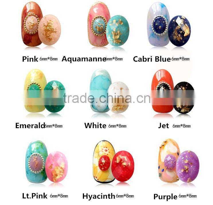 2016 most popular summer sea series metal nail parts, gold silver starfish 3D nail art decoration