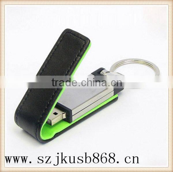 New products super quality usb leather flash