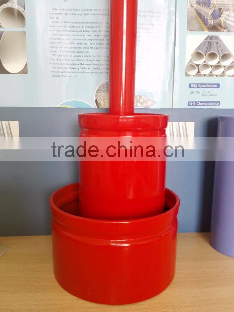 PP lined coated steel pipe,PC plastic steel pipe,PE lining plastic steel pipes