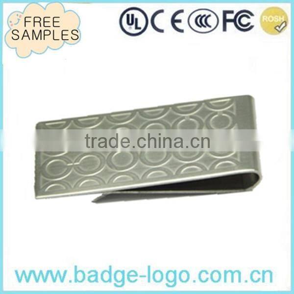 2016 Hinged Money Clip Wallet for Promotional Gift