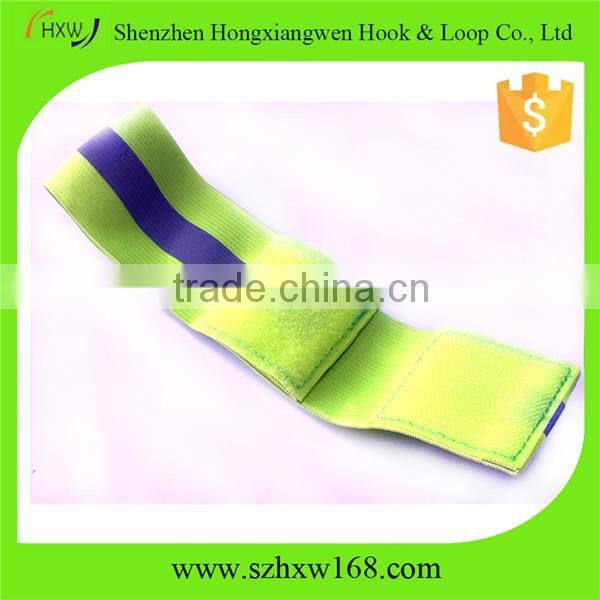 Hook And Loop Closure Elastic Reflective Adjustable Armband
