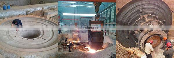 Double cylindrical roller bearing for ball mill