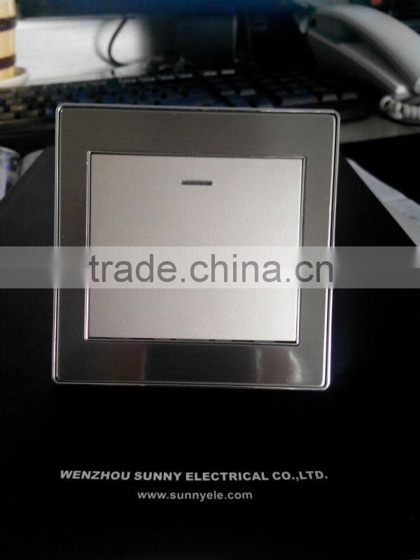 New hot sell wall switch, reset switch with led indicator light