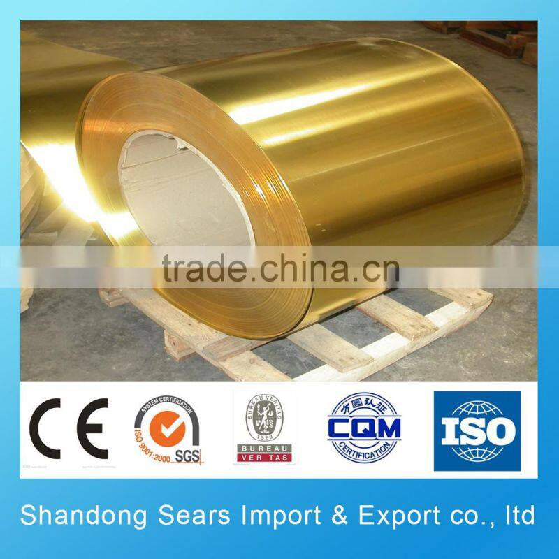 Factory price brass strip line C2600 C26800 C3771 C3712