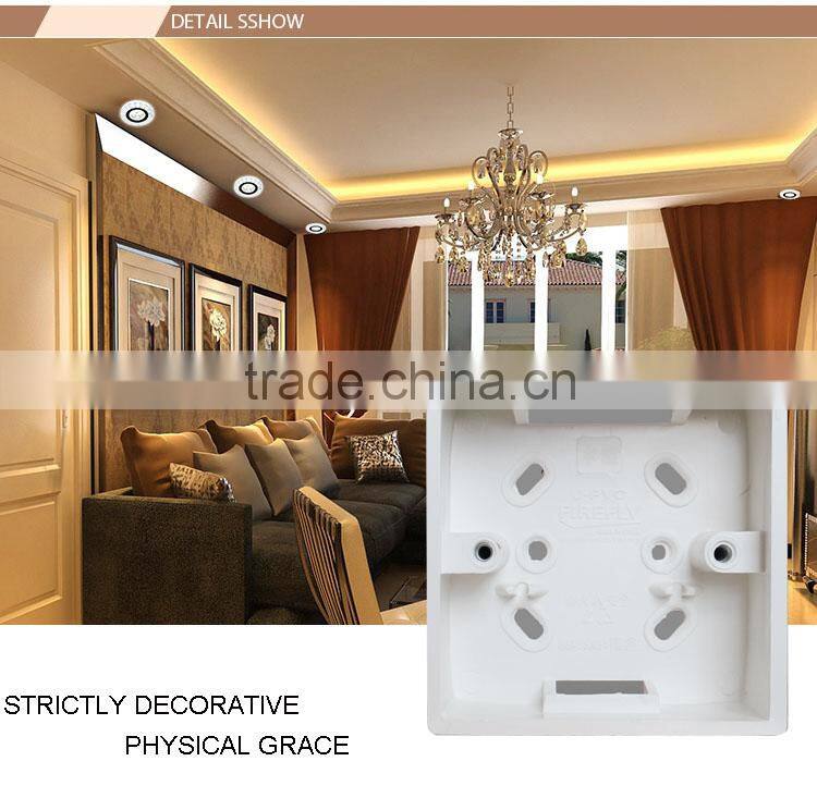 wall mount electrical switch and socket box