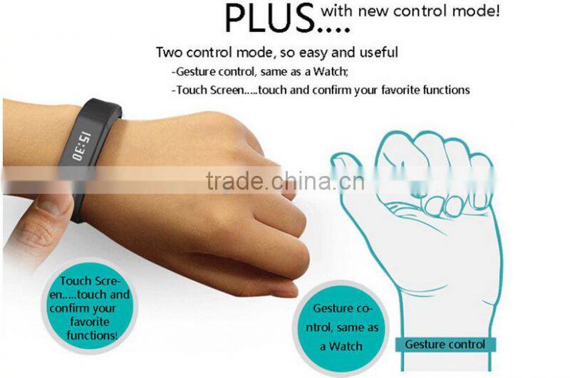 I5 plus TPU Fitness Tracker Clock Anti-lost Passometer i5 Plus Smart Bracelet