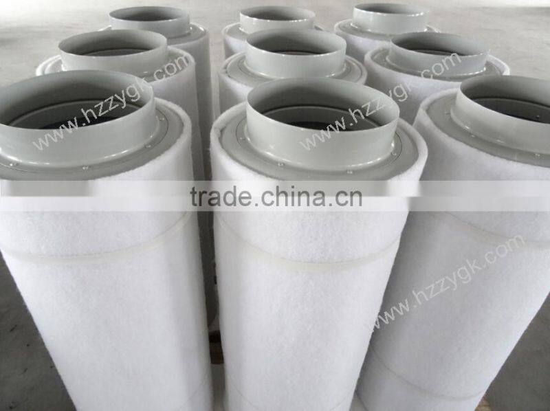 Honeycomb activated carbon filter hydroponics/carbon air filter for greenhouse