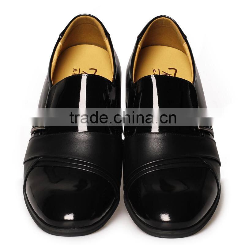 Genuine Leather Men Dress Shoes Fashion Buckles Loafers Business Formal Shoes