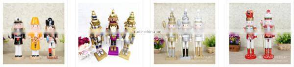 Wholesale christmas gift wooden nutcracker, custom nutcracker