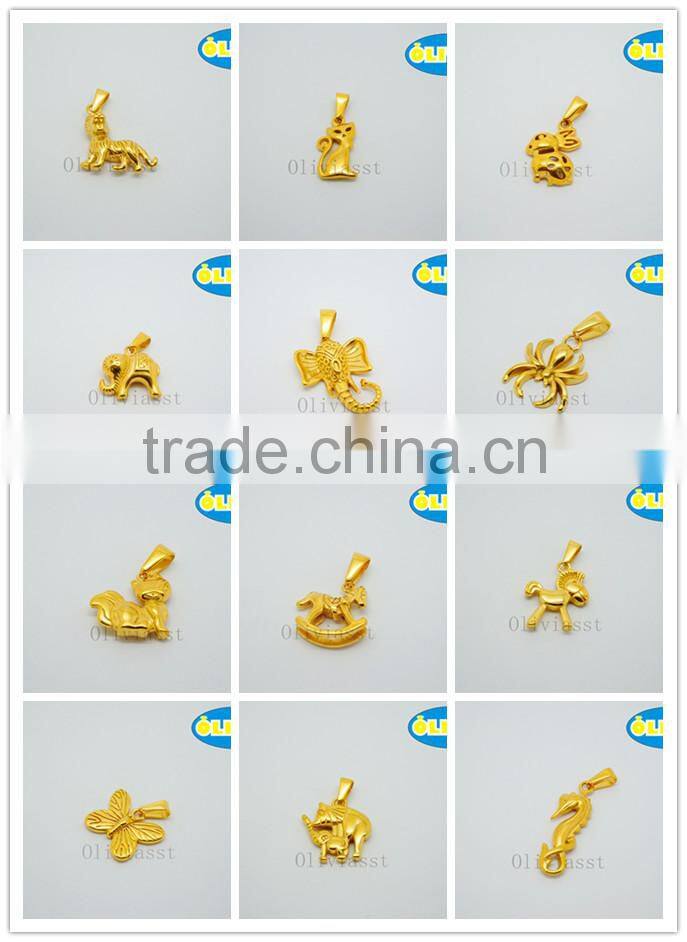 Olivia 2016 New Fashion Modern 316 Stainless steel Cast Metal Good Handwork Scorpion Pendant