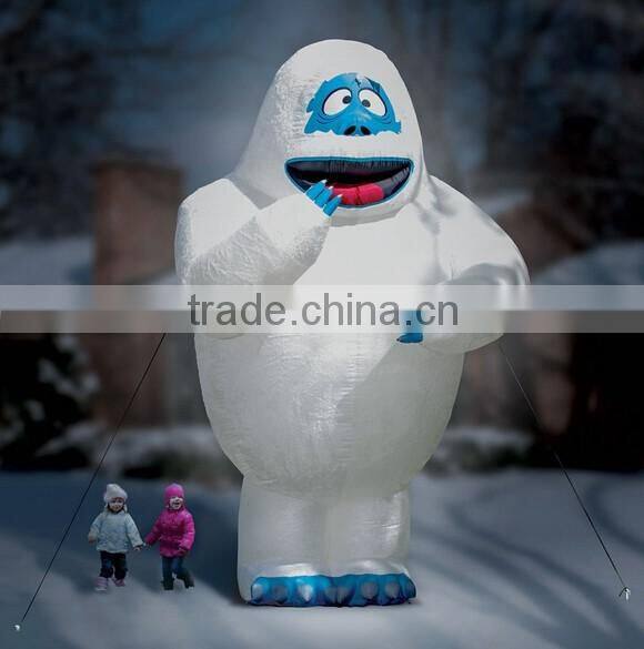 Christmas Decoration Big Inflatable Snow Monster