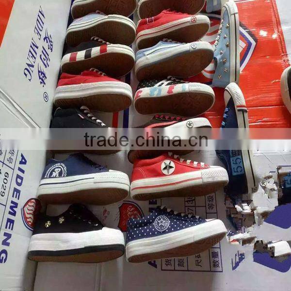 2016 big size men casual bulk canvas shoes wholesale footwear
