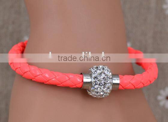 fashion Woven diamond bracelet