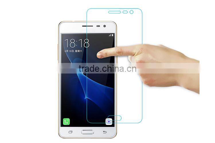 Full Body remove air bubbles premium tempered glass screen protector for Samsung J3-2017