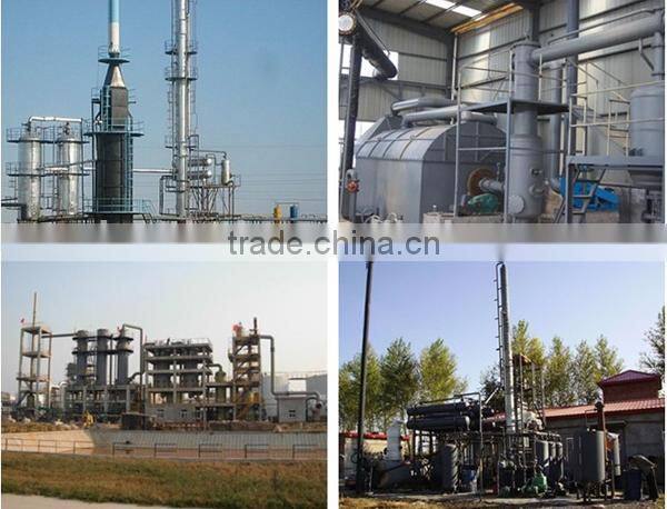 motor oil recycling for gasoline and diesel separation