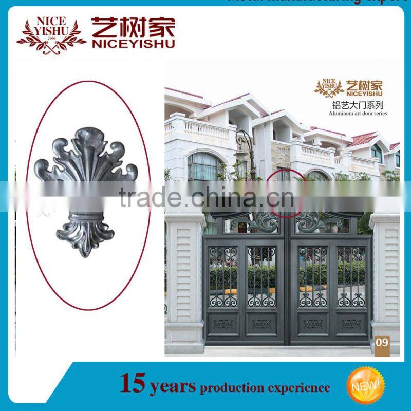 2016 hot sale cast aluminum collar ornamental