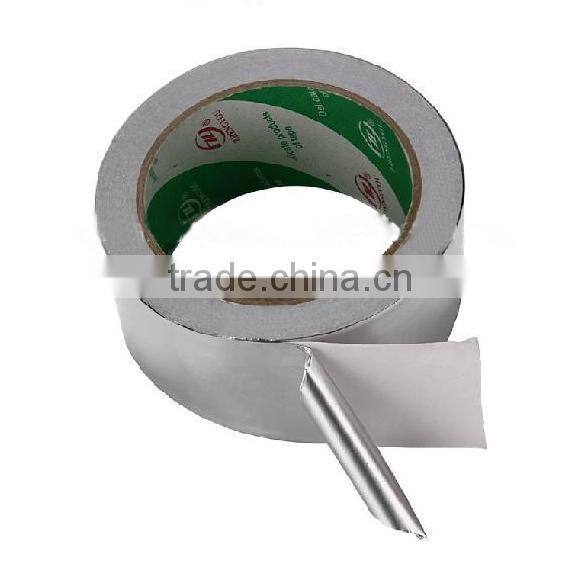 hvac self adhesive aluminium foil tape with silicon paper liner