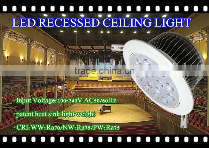 6" led ceiling lamp / hotel led light/ high bright led lamp