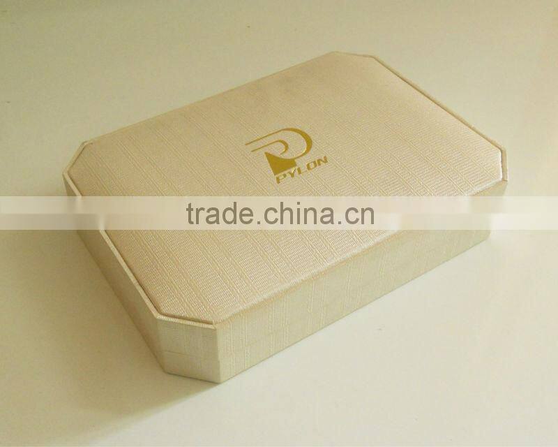 plastic jewelry necklace & pendent & ring box set