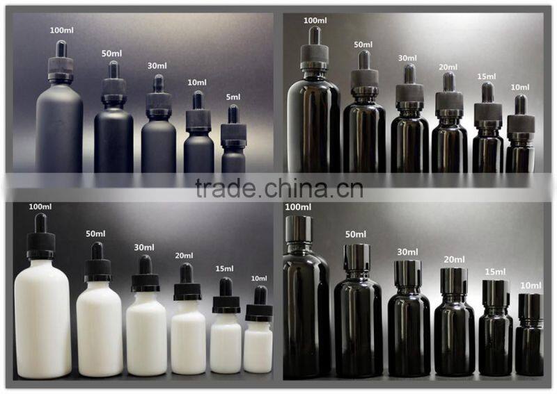 skull shape glass dropper bottle for e-juice essentional oil bottle