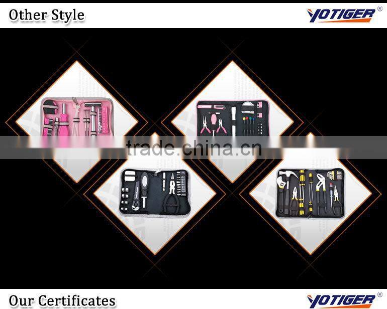 23pcs Combination Household Pink Hand Tool Bag