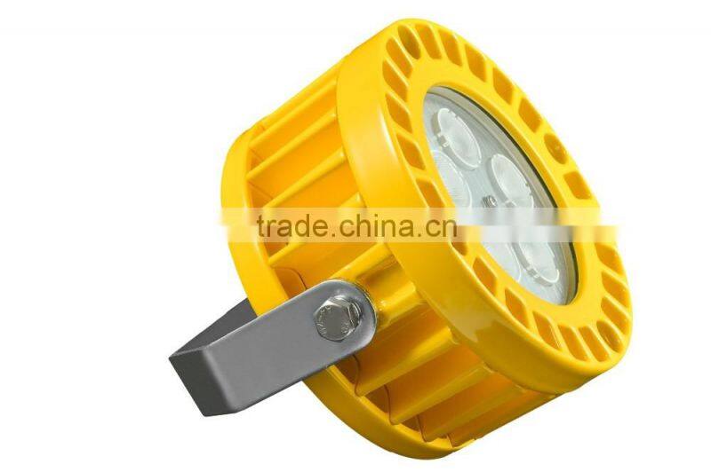 CE Fcc approved 30W/16W IP67 loading dock light with 40 inch flexible arm