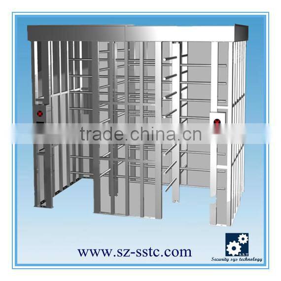 rfid smart card door access controller turnstile/ Stadium access semi-automatic full height turnstile