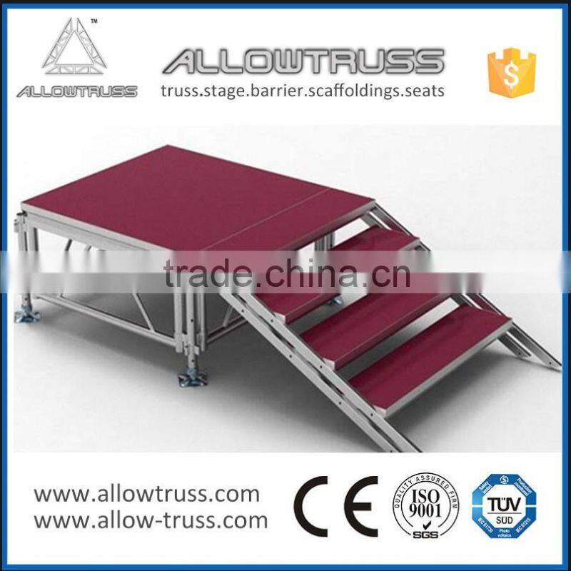 2015 Top quality assemble stage used exhibition stage