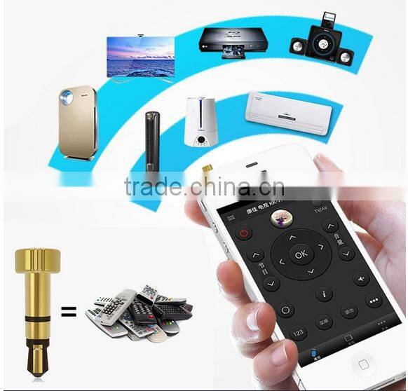 Intelligent remote control infrared universal phone controller for households appliances